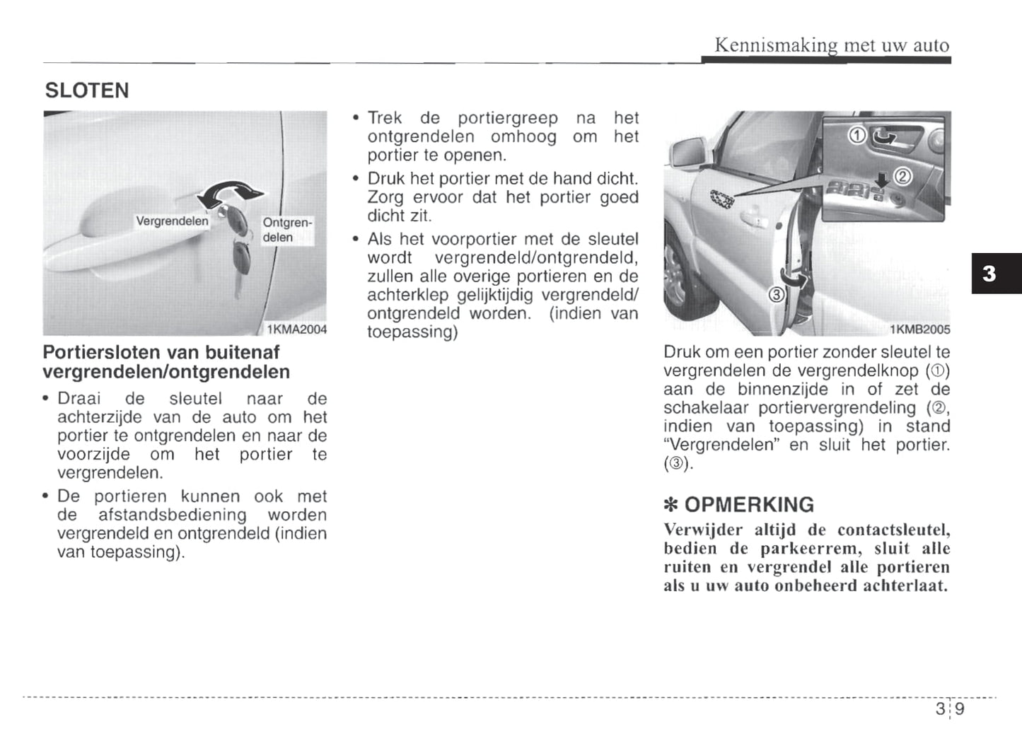 2007-2008 Kia Sportage Bedienungsanleitung | Niederländisch
