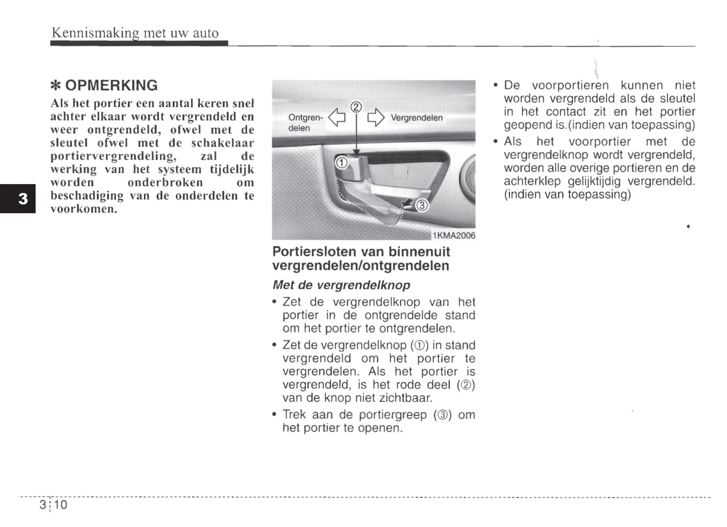 2007-2008 Kia Sportage Bedienungsanleitung | Niederländisch