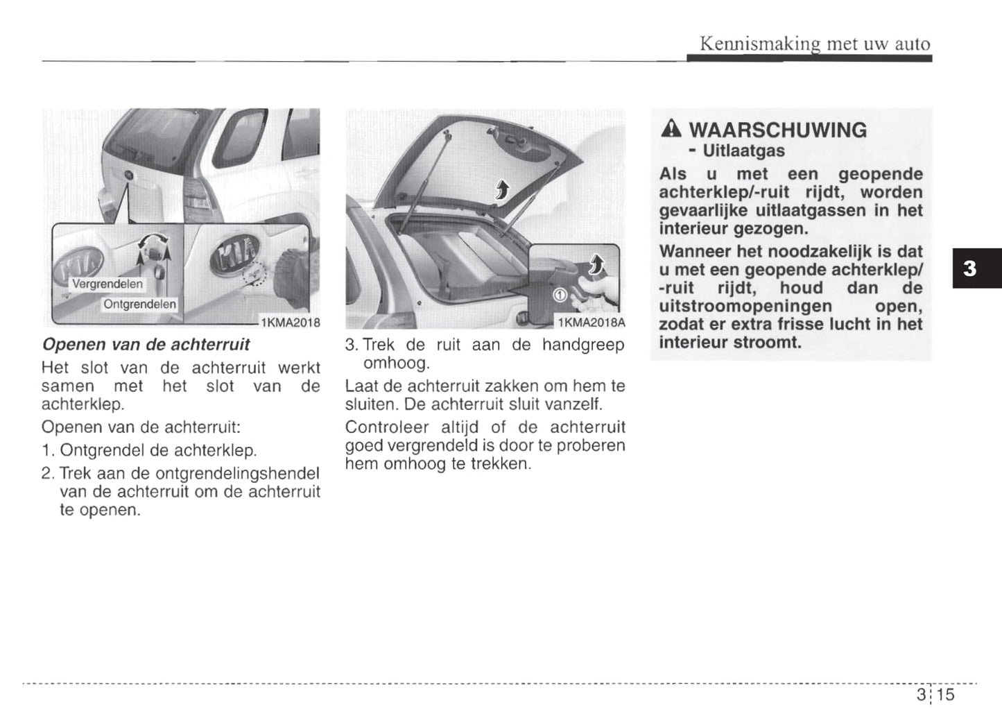 2007-2008 Kia Sportage Bedienungsanleitung | Niederländisch