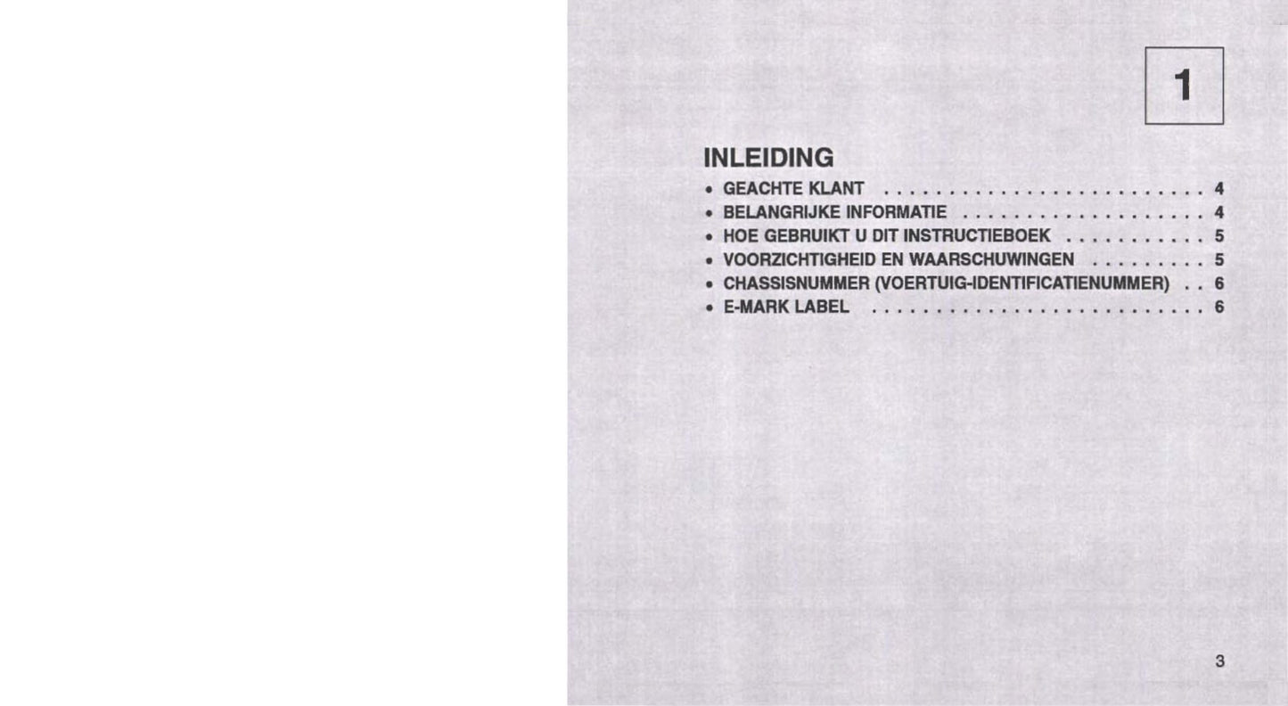 1999-2005 Chrysler Neon Owner's Manual | Dutch