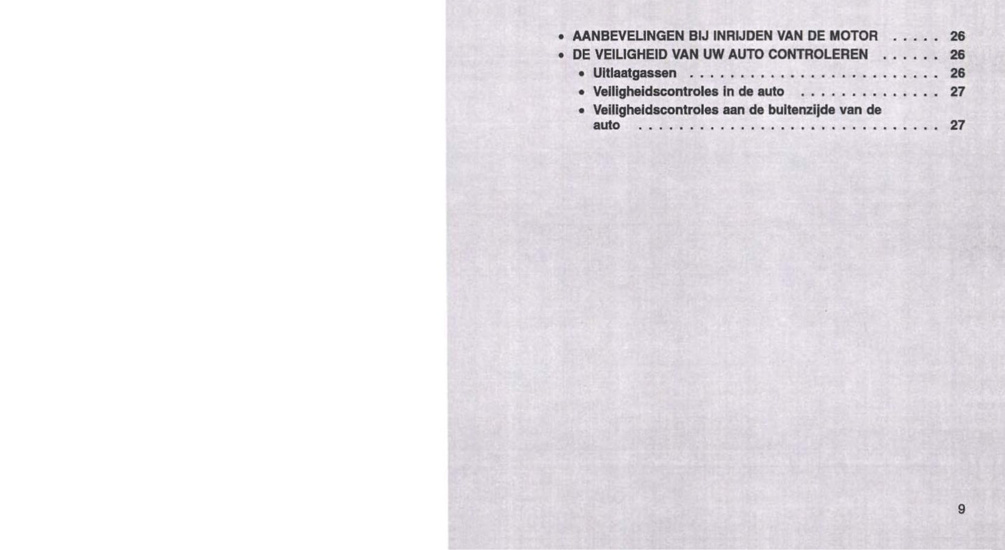 1999-2005 Chrysler Neon Owner's Manual | Dutch