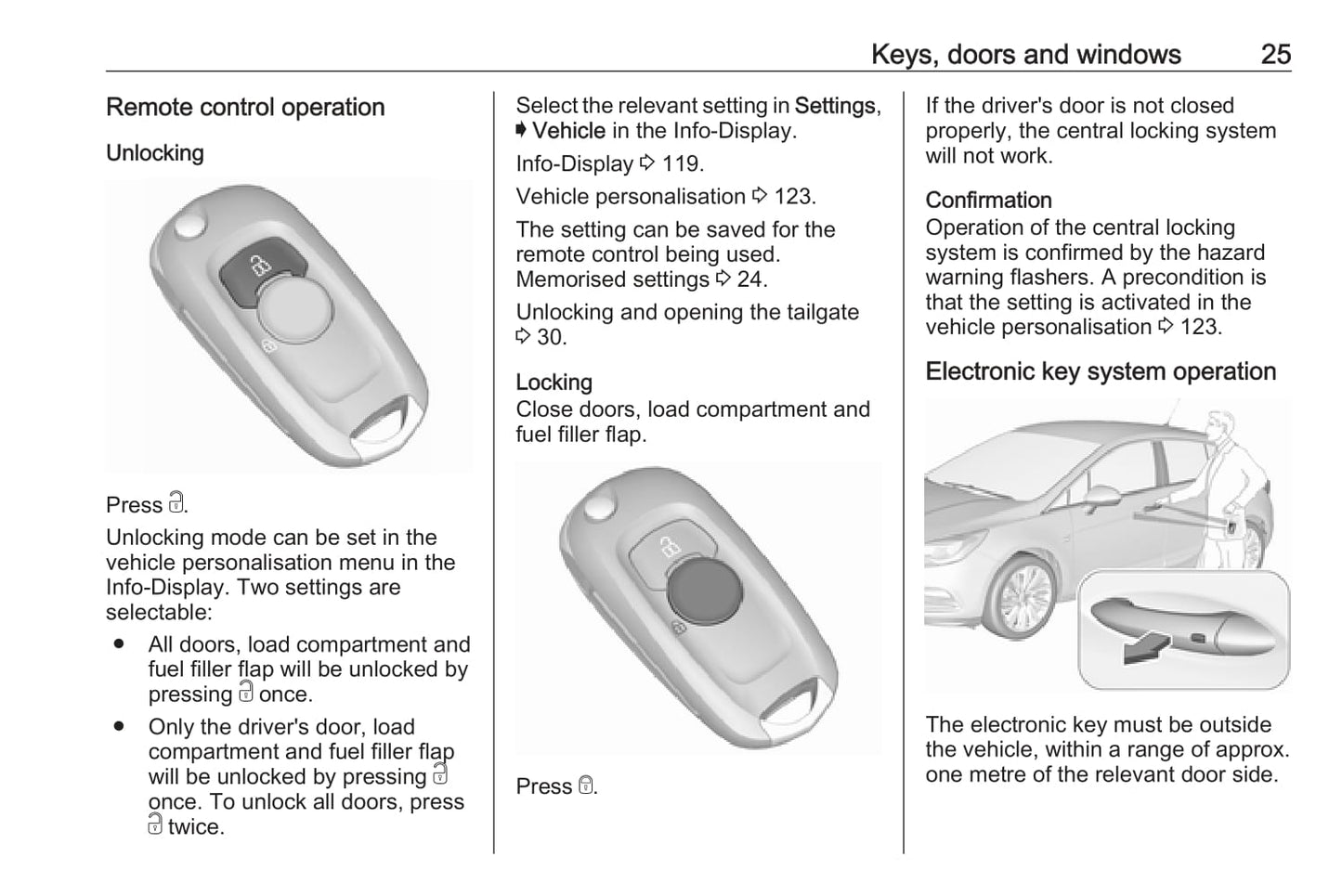 2017 Opel Astra Owner's Manual | English