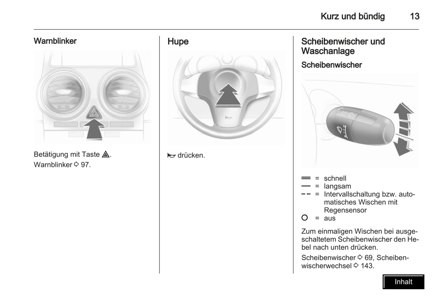 2009-2010 Opel Corsa Owner's Manual | German