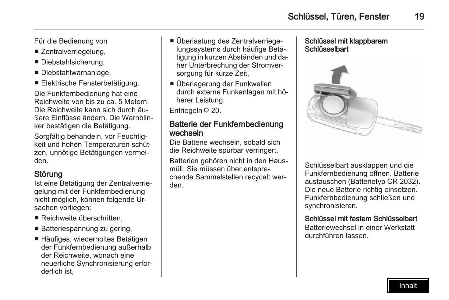 2009-2010 Opel Corsa Owner's Manual | German