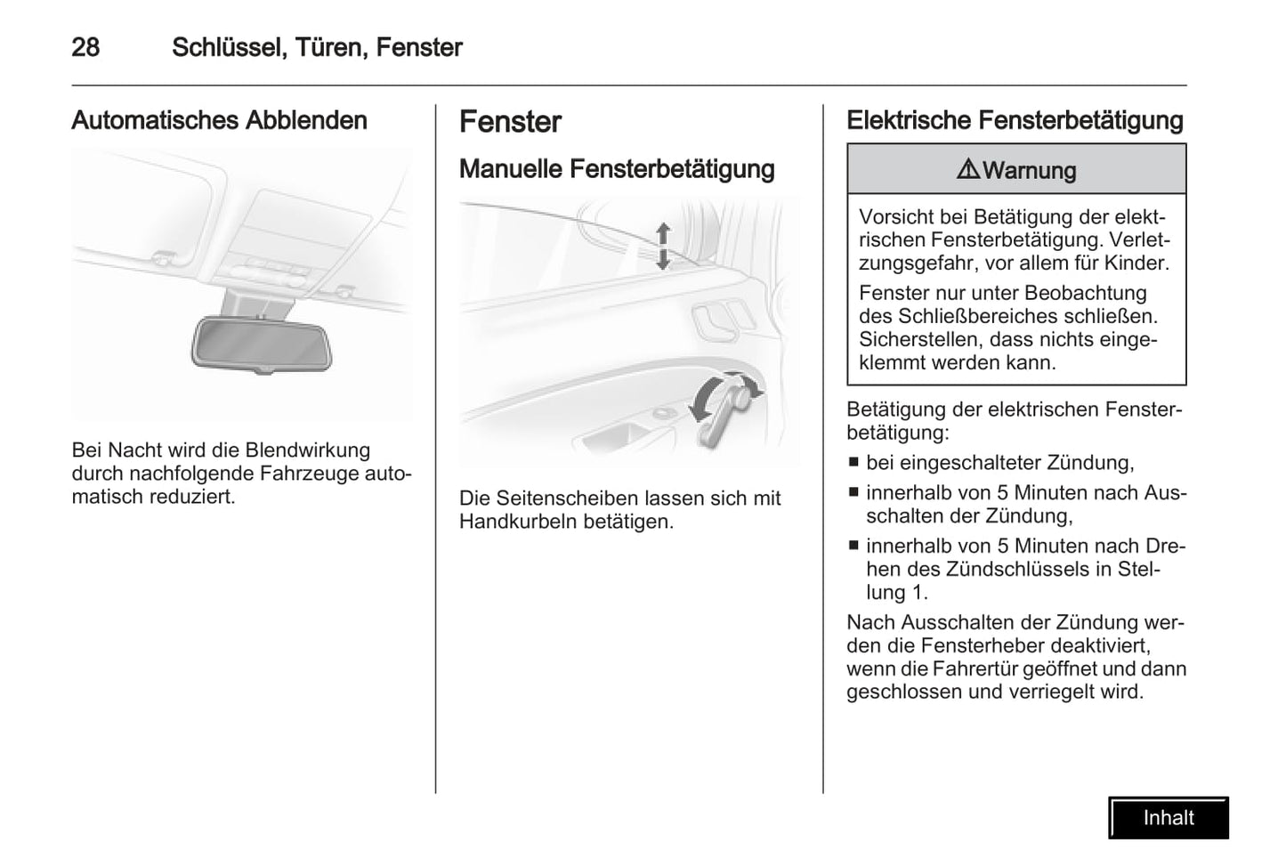 2009-2010 Opel Corsa Owner's Manual | German