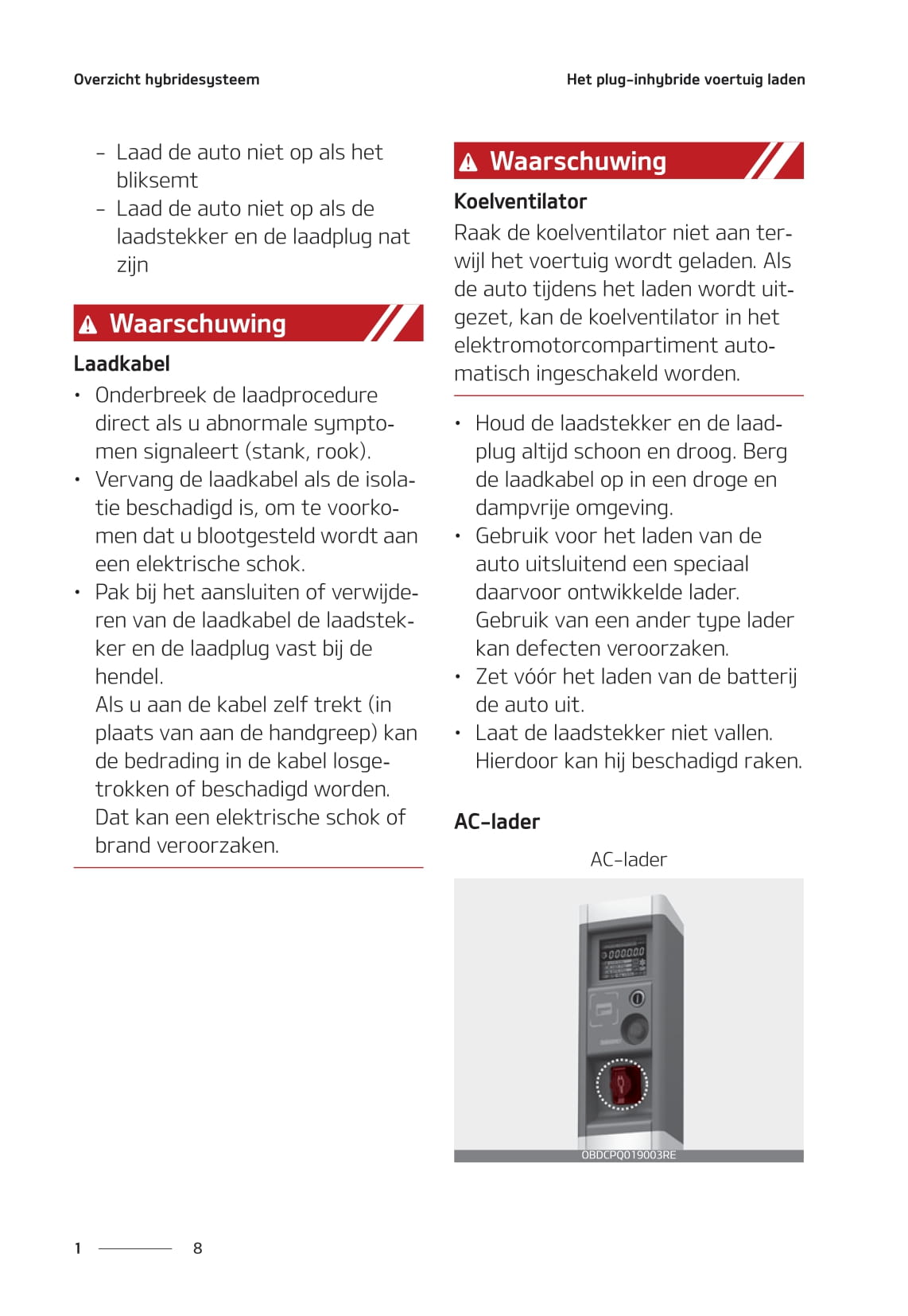 2020-2021 Kia Ceed Plug-in Hybrid Bedienungsanleitung | Niederländisch