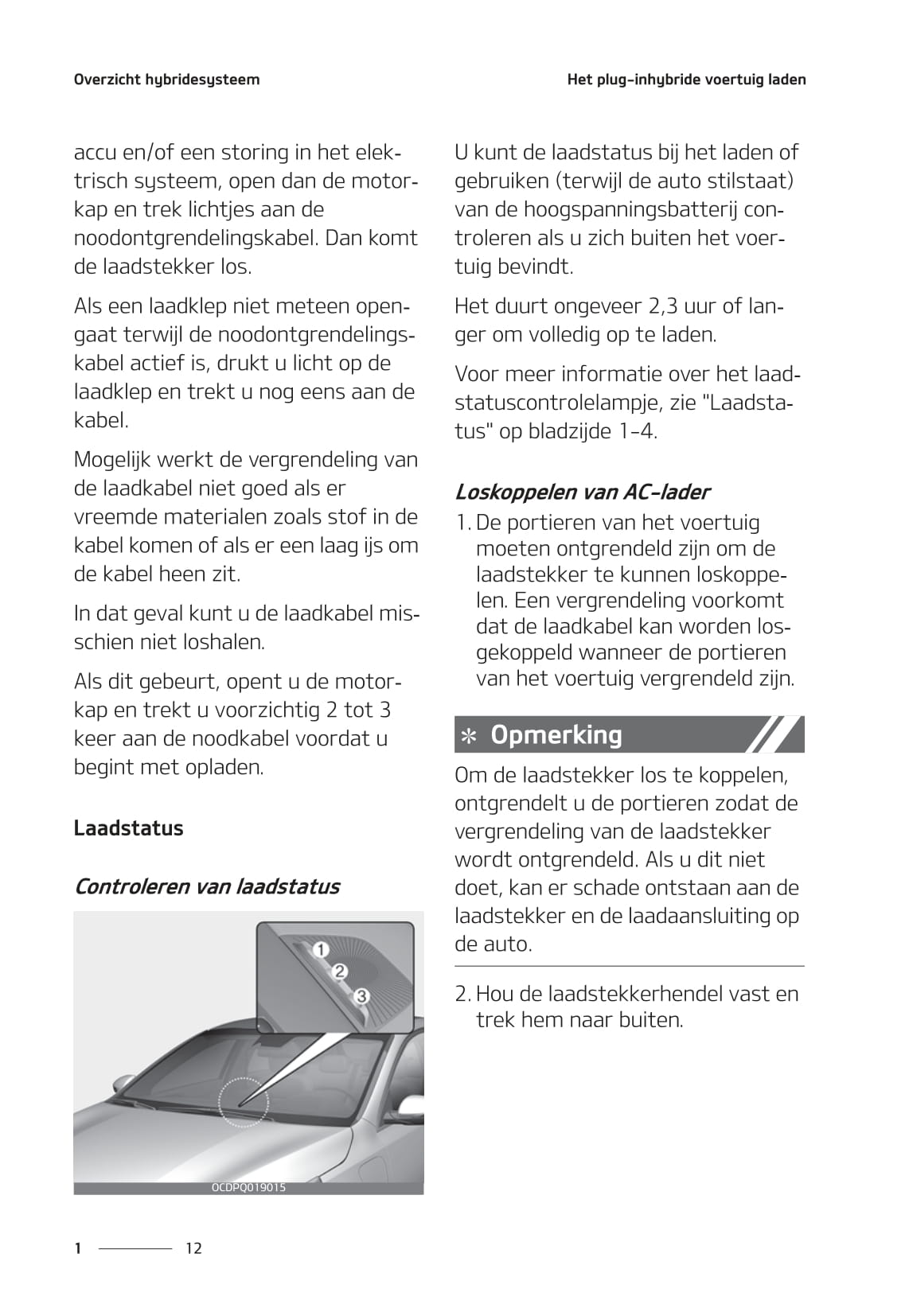 2020-2021 Kia Ceed Plug-in Hybrid Bedienungsanleitung | Niederländisch