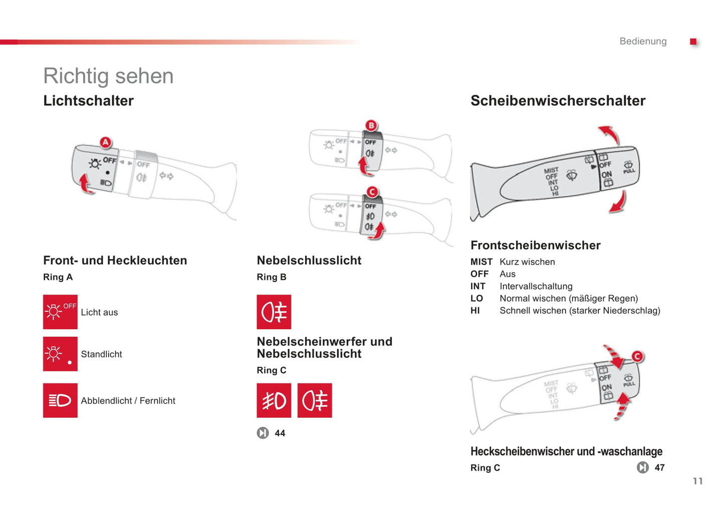 2012-2014 Citroën C1 Bedienungsanleitung | Deutsch