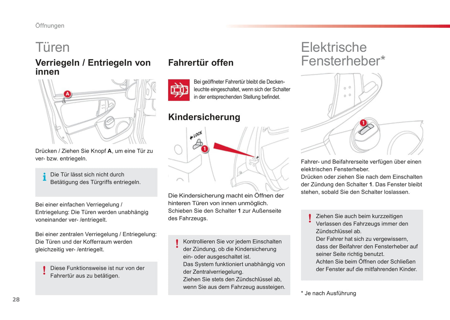 2012-2014 Citroën C1 Bedienungsanleitung | Deutsch