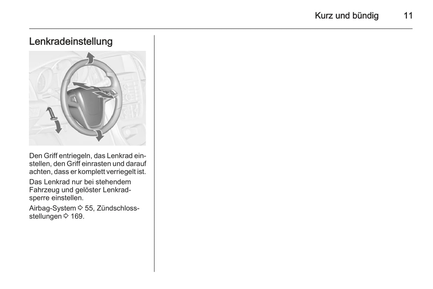 2014 Opel Astra Bedienungsanleitung | Deutsch