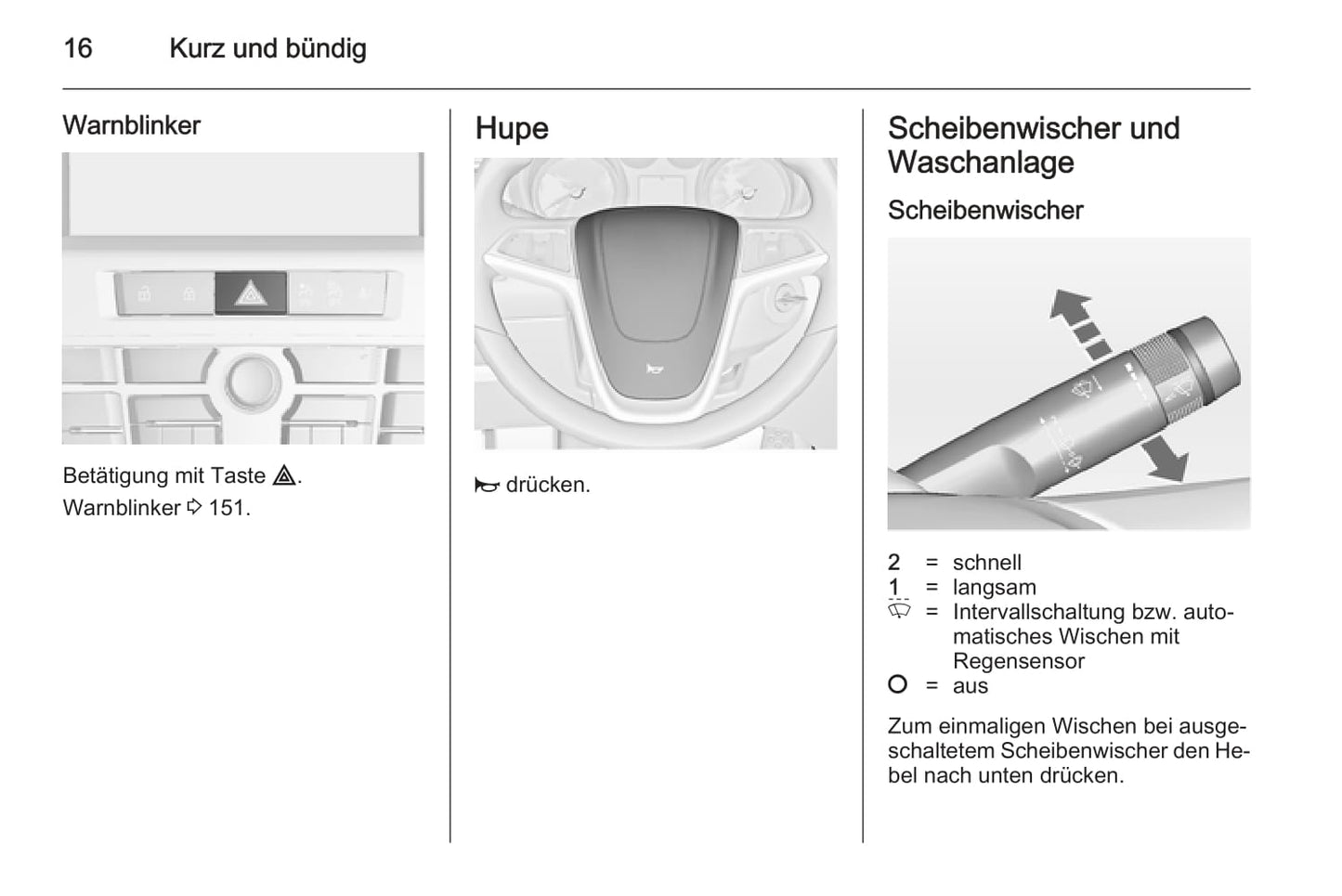 2014 Opel Astra Bedienungsanleitung | Deutsch