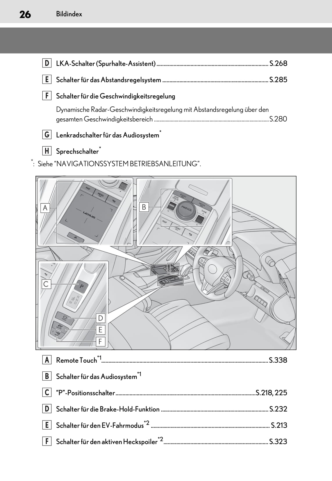 2019-2020 Lexus LC 500/LC 500h Bedienungsanleitung | Deutsch