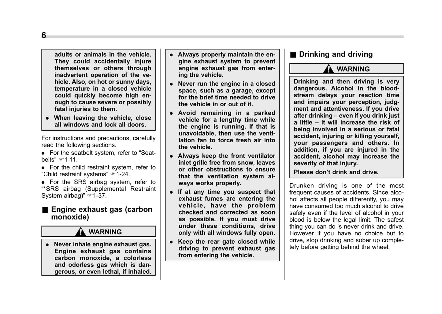 2012-2017 Subaru Crosstrek Bedienungsanleitung | Englisch