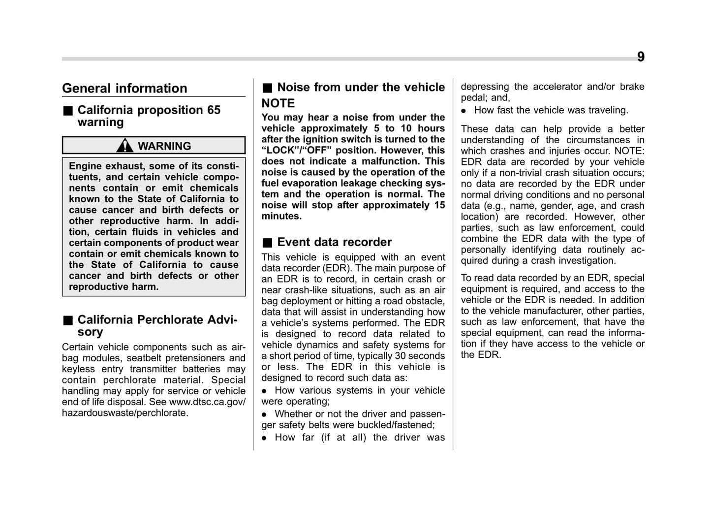 2012-2017 Subaru Crosstrek Bedienungsanleitung | Englisch