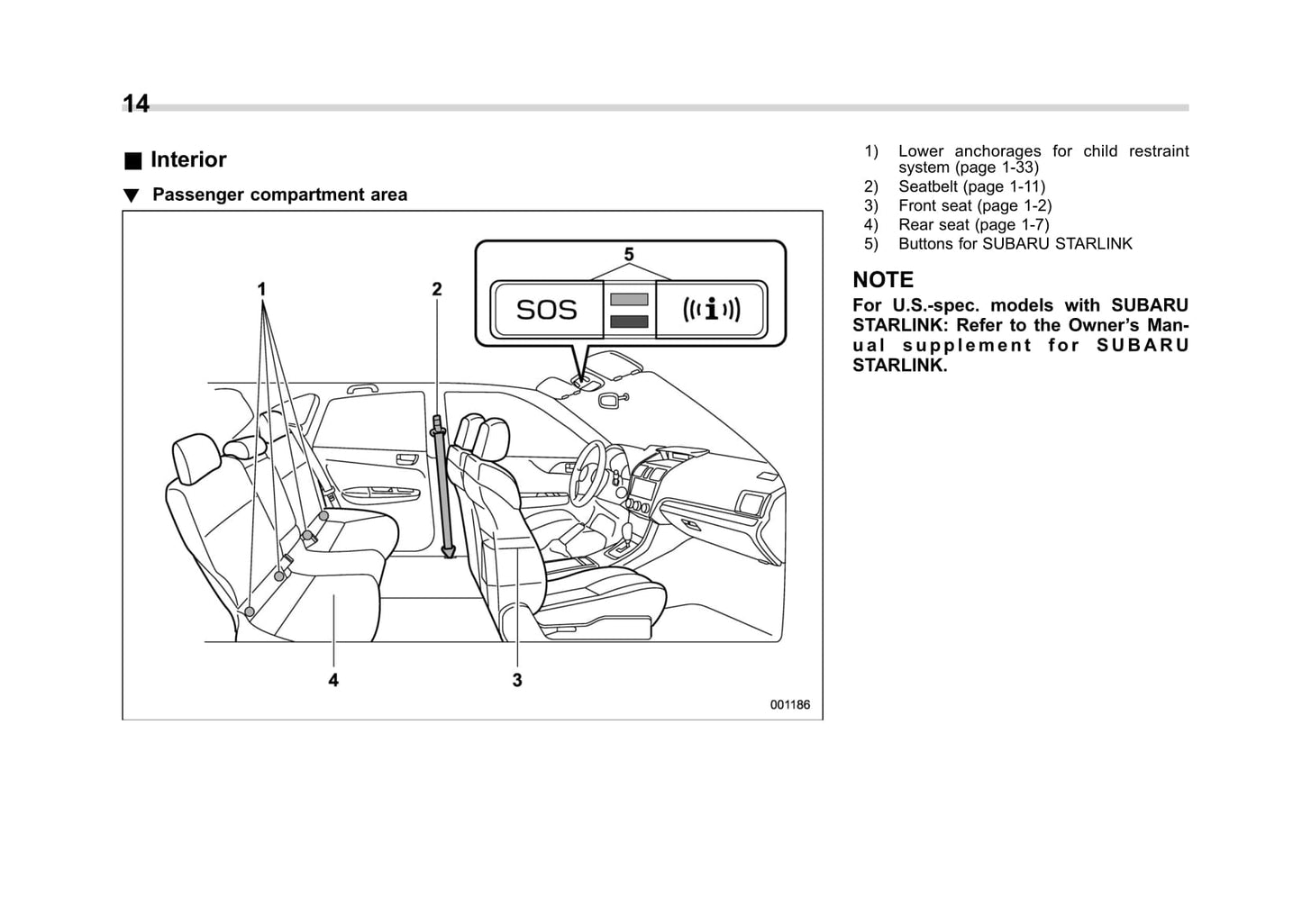 2012-2017 Subaru Crosstrek Bedienungsanleitung | Englisch