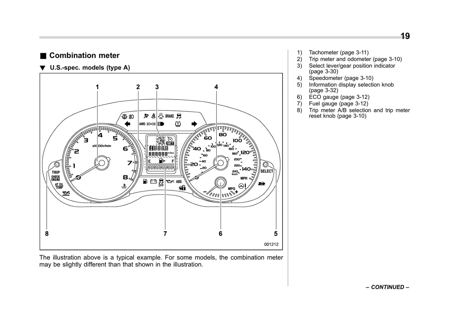 2012-2017 Subaru Crosstrek Bedienungsanleitung | Englisch