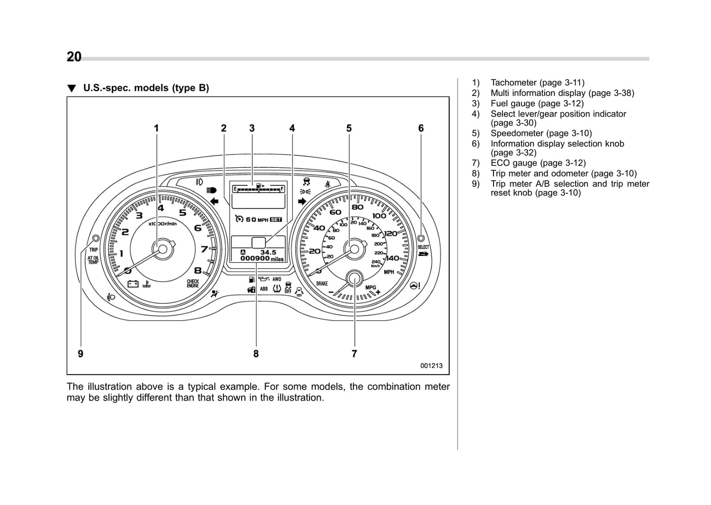 2012-2017 Subaru Crosstrek Bedienungsanleitung | Englisch