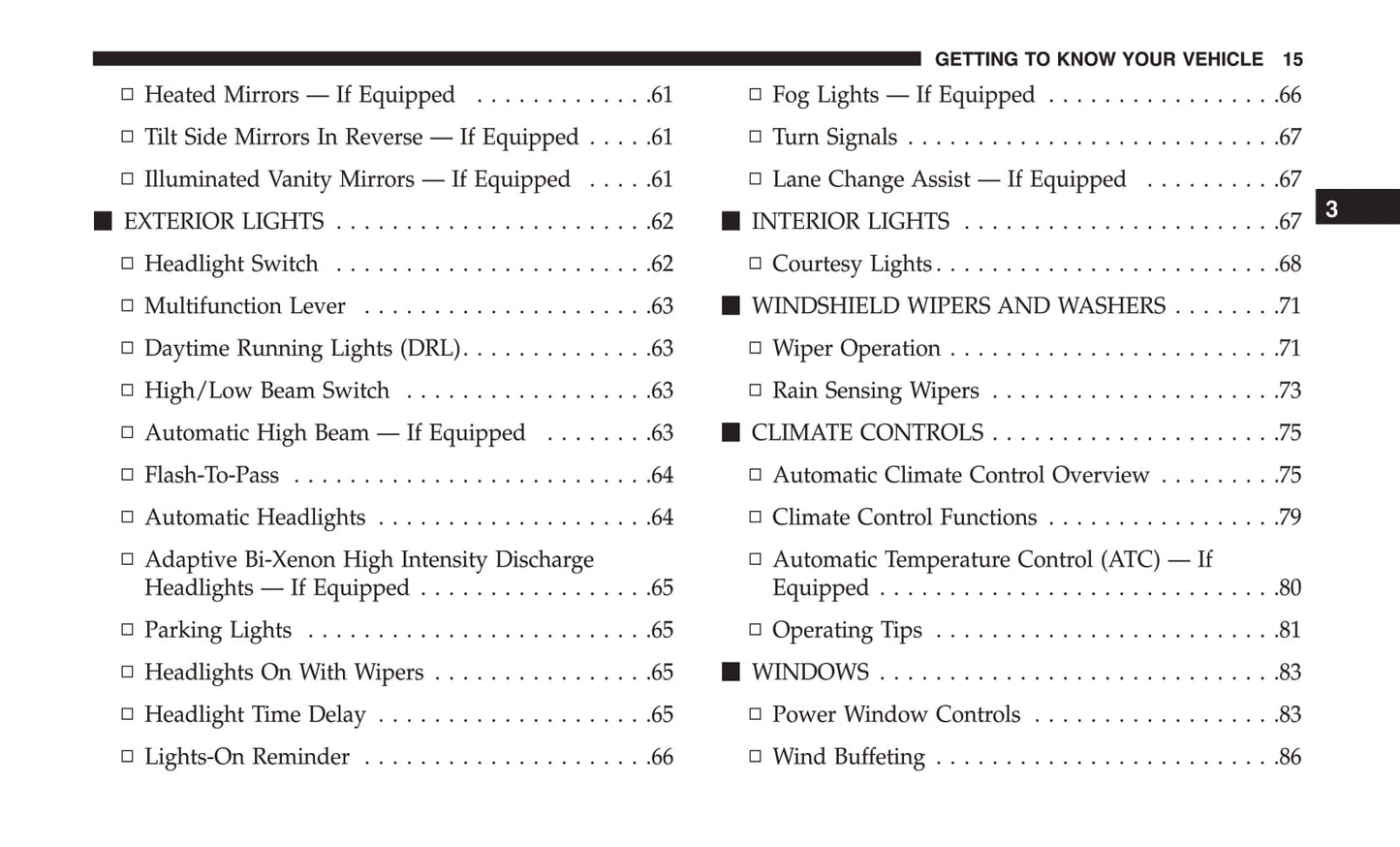 2018 Chrysler 300 Owner's Manual | English