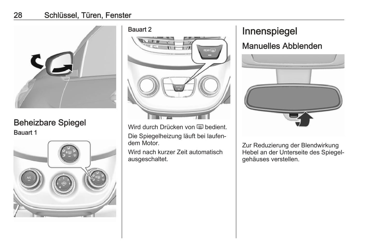 2017-2018 Opel Karl Owner's Manual | German