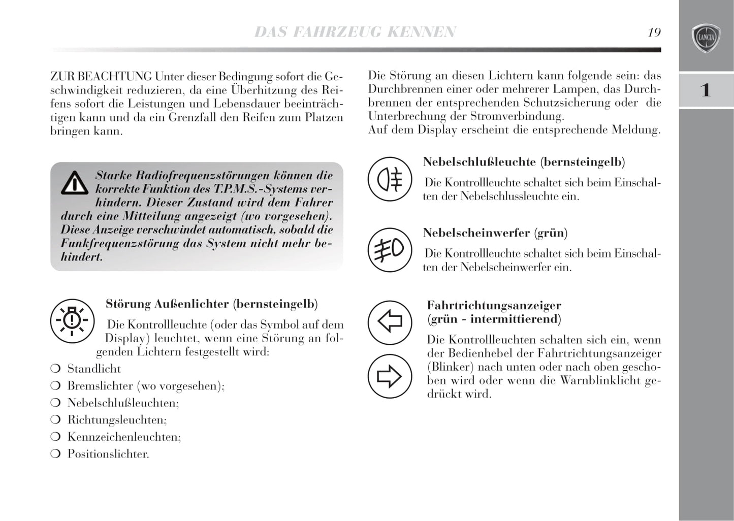 2008-2011 Lancia Delta Bedienungsanleitung | Deutsch