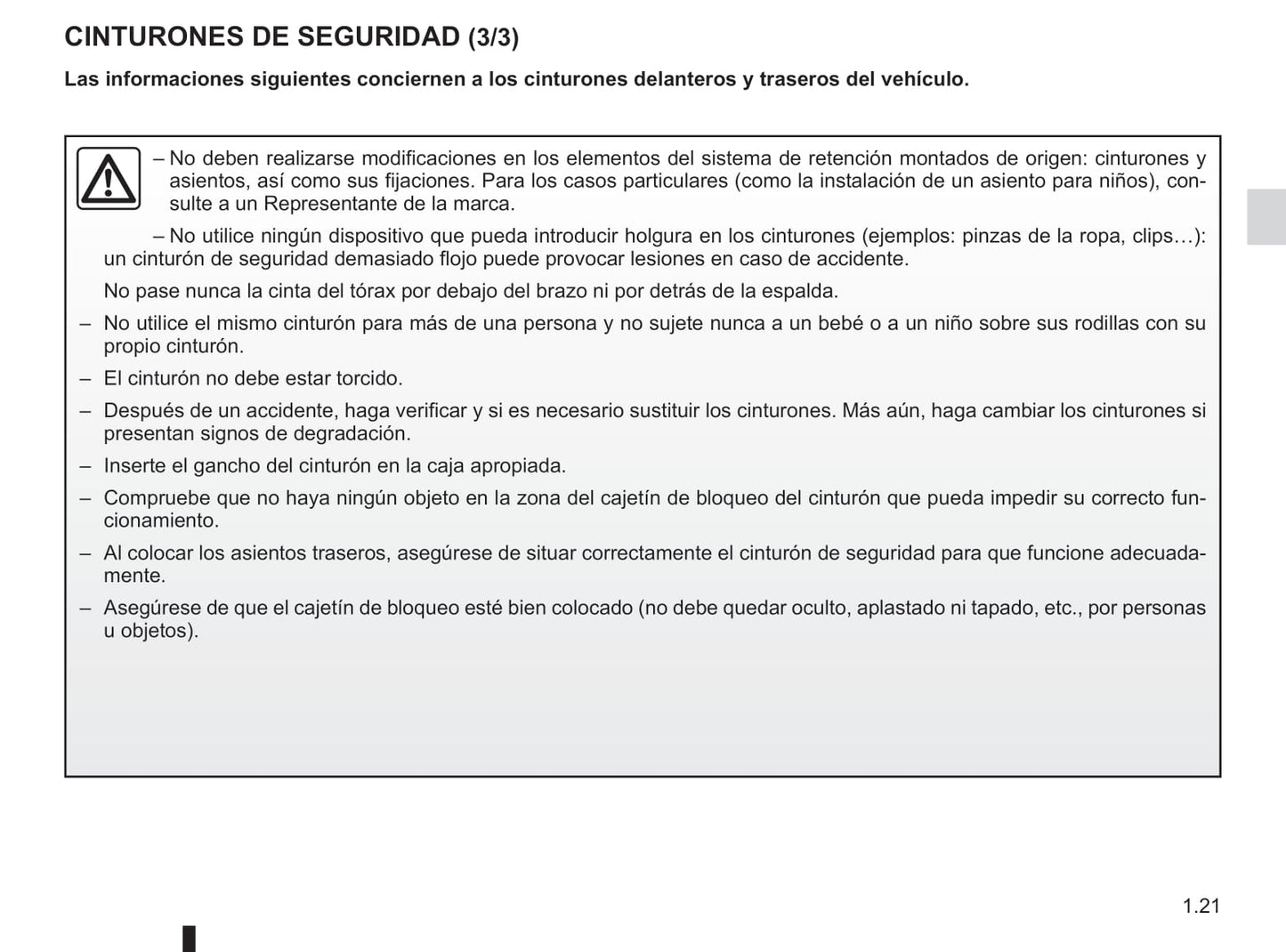 2015-2016 Renault Scénic Bedienungsanleitung | Spanisch