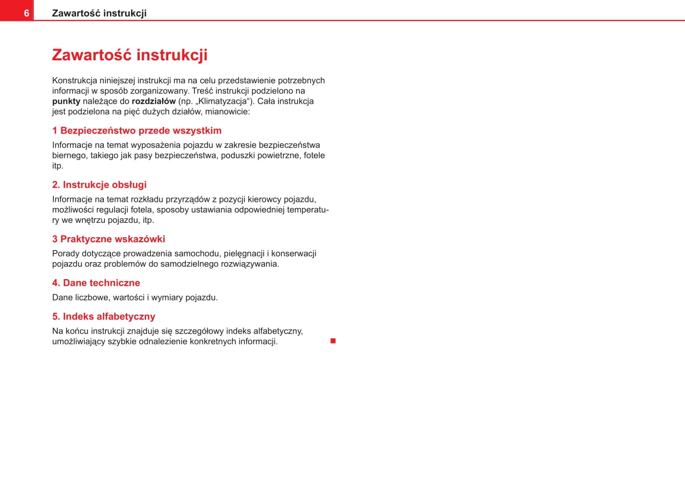 2013-2014 Seat Ibiza Owner's Manual | Polish