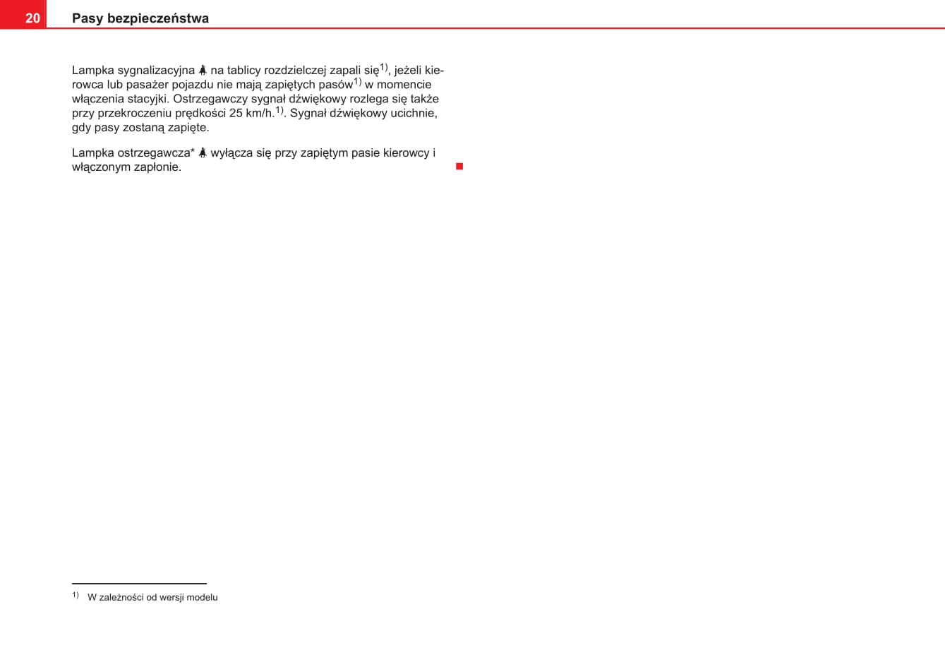 2013-2014 Seat Ibiza Owner's Manual | Polish