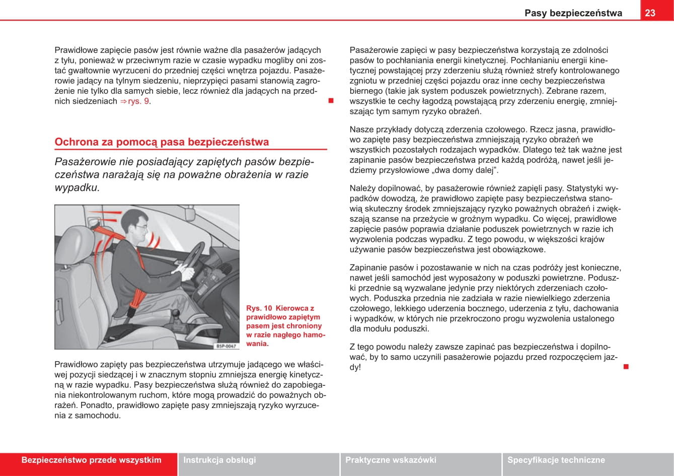 2013-2014 Seat Ibiza Owner's Manual | Polish