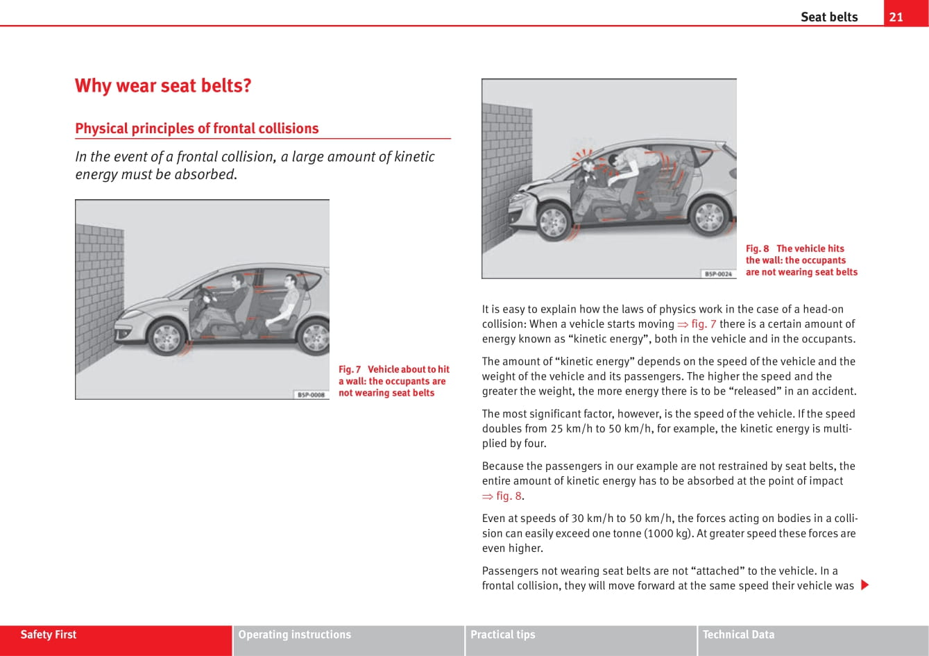 2004-2009 Seat Altea Bedienungsanleitung | Englisch