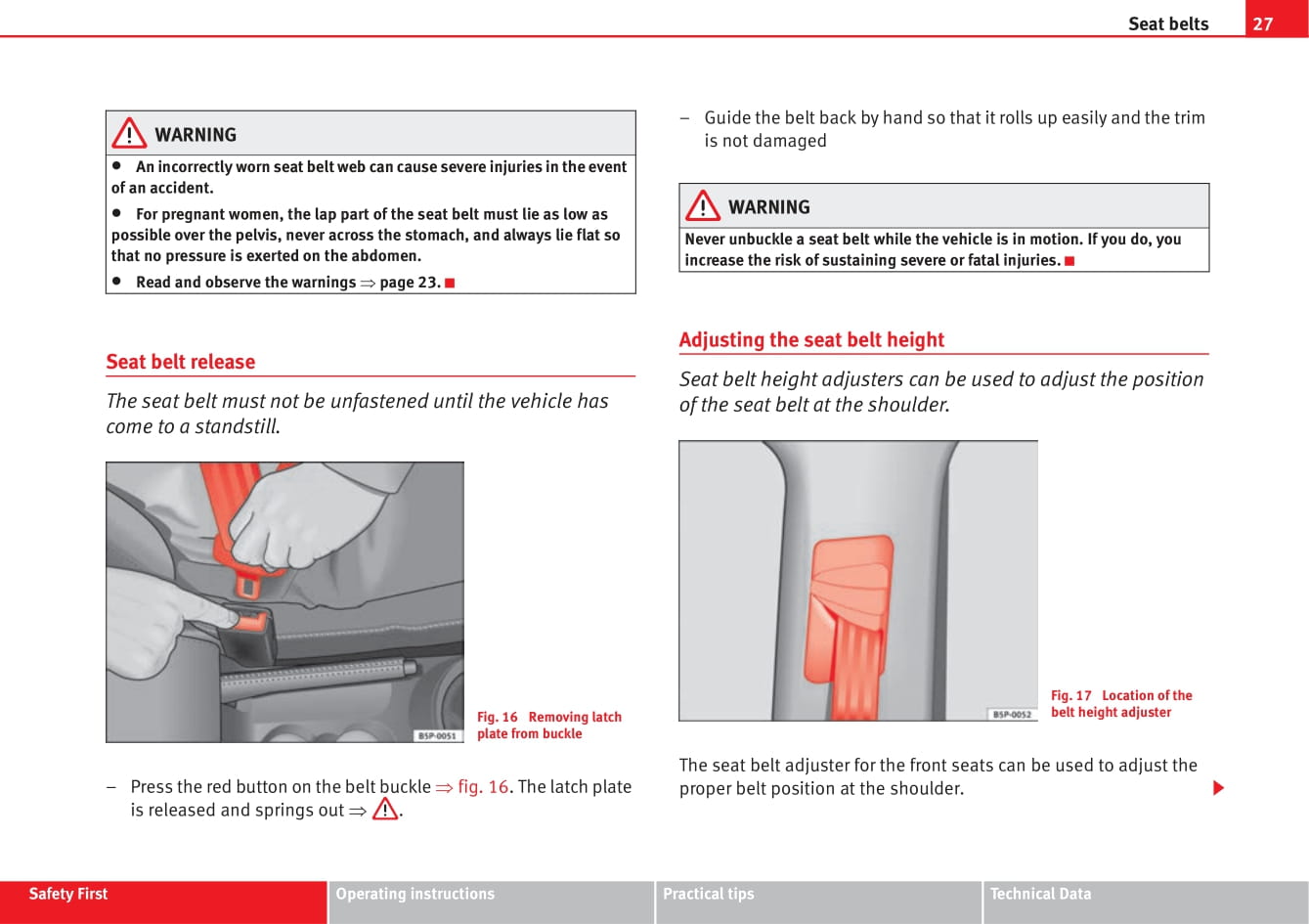 2004-2009 Seat Altea Bedienungsanleitung | Englisch
