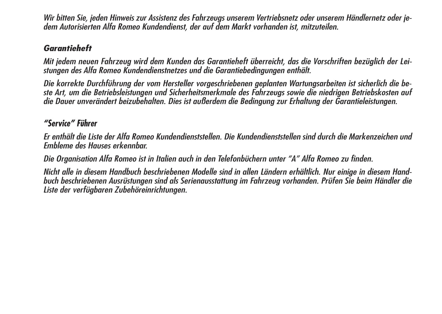 2008-2013 Alfa Romeo 159 Bedienungsanleitung | Deutsch