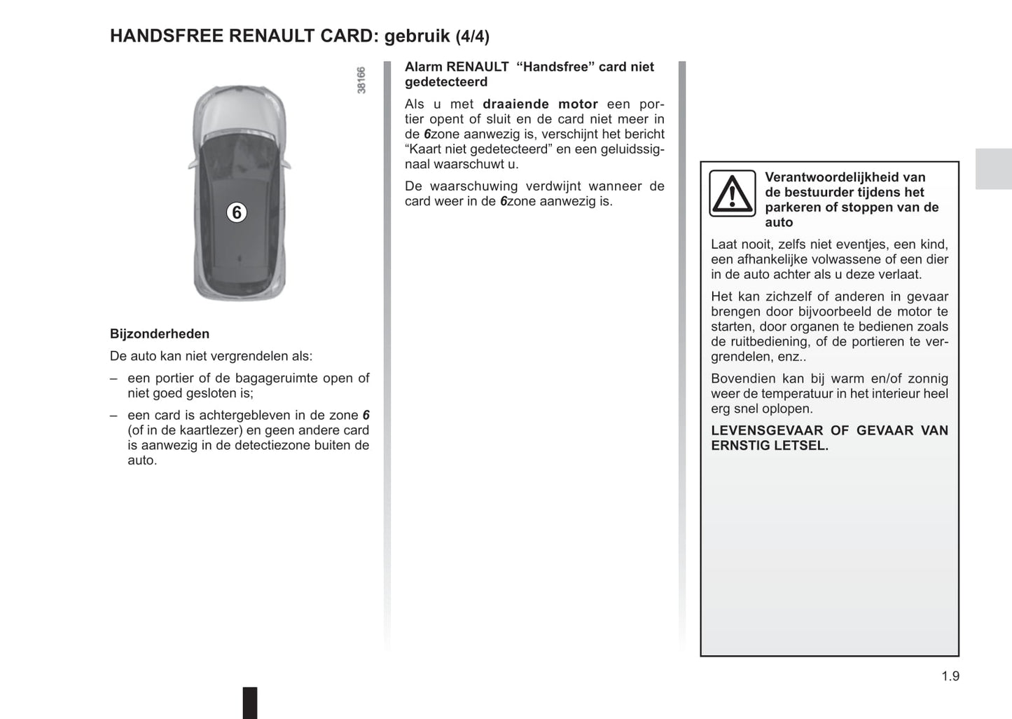 2017-2019 Renault Captur Bedienungsanleitung | Niederländisch