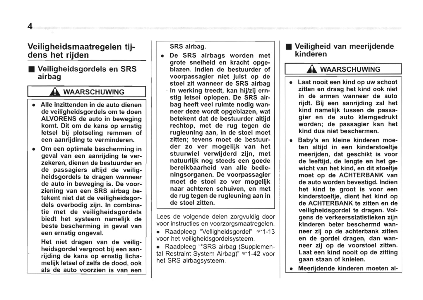 2017-2019 Subaru Forester Bedienungsanleitung | Niederländisch