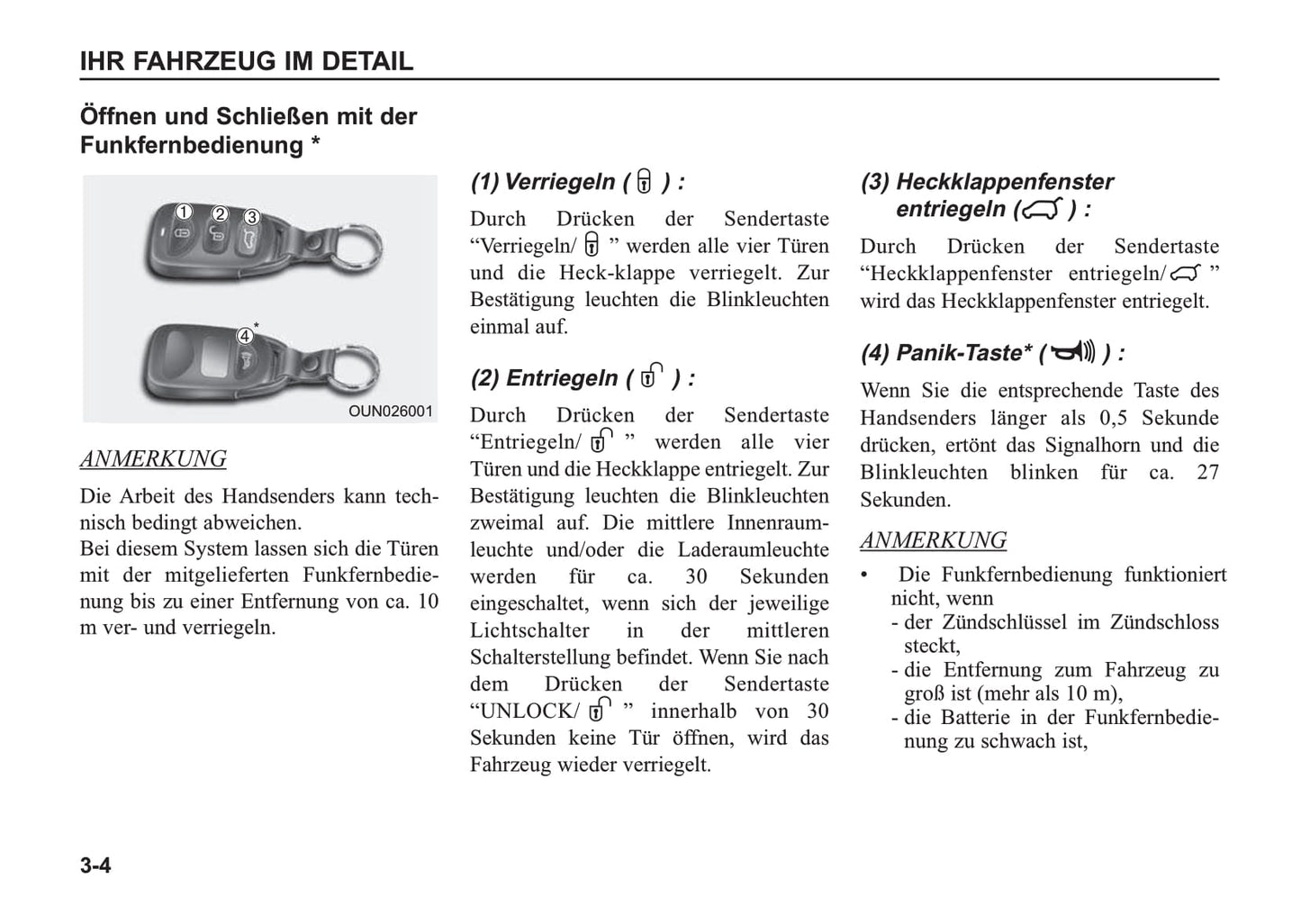 2005-2006 Kia Sorento Bedienungsanleitung | Deutsch