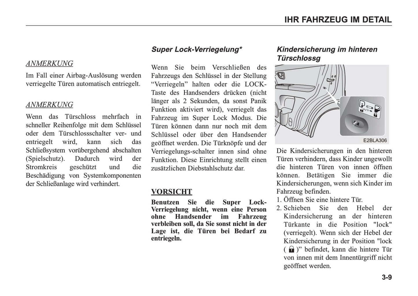 2005-2006 Kia Sorento Bedienungsanleitung | Deutsch