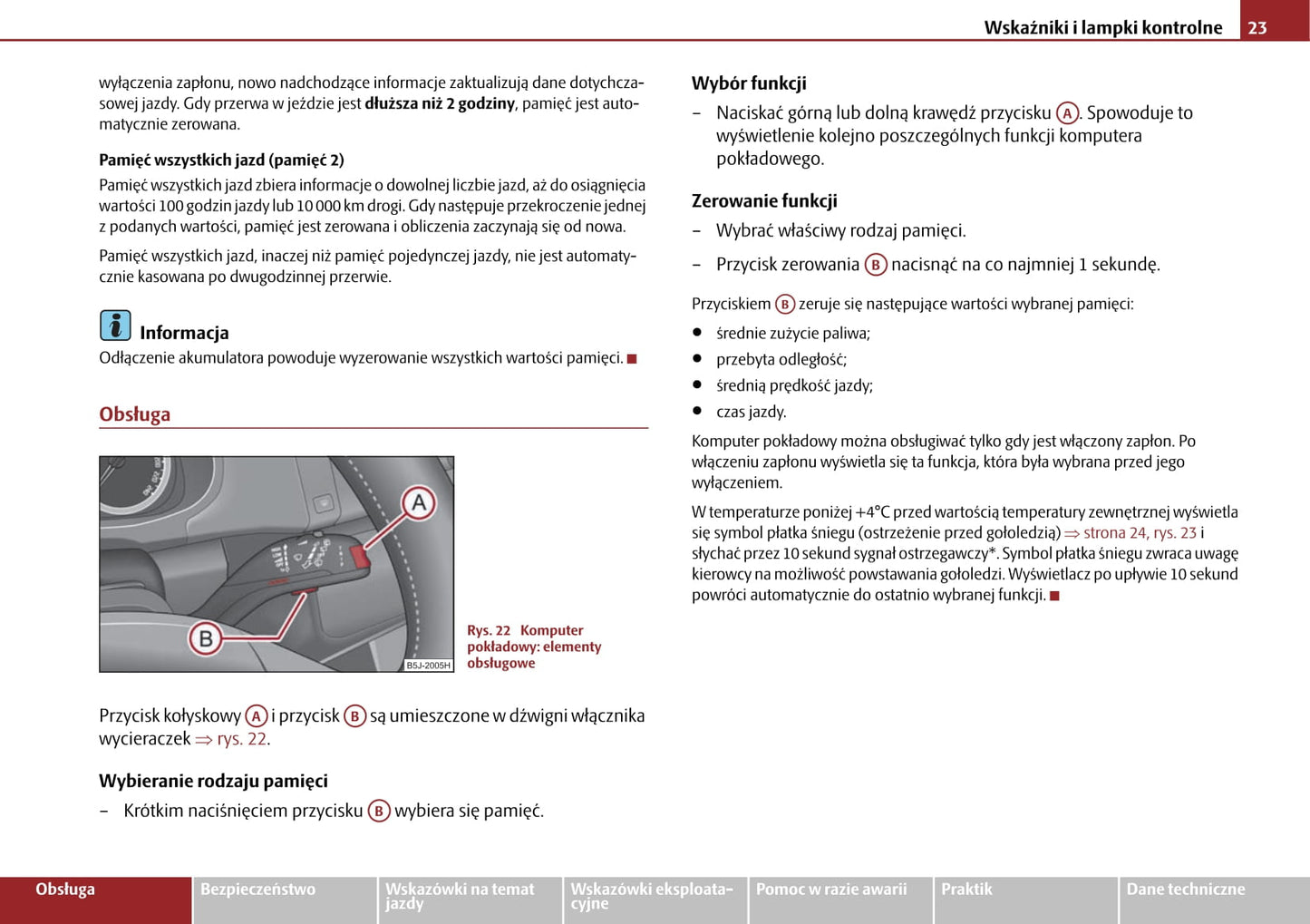 2006-2010 Skoda Roomster Bedienungsanleitung | Polnisch
