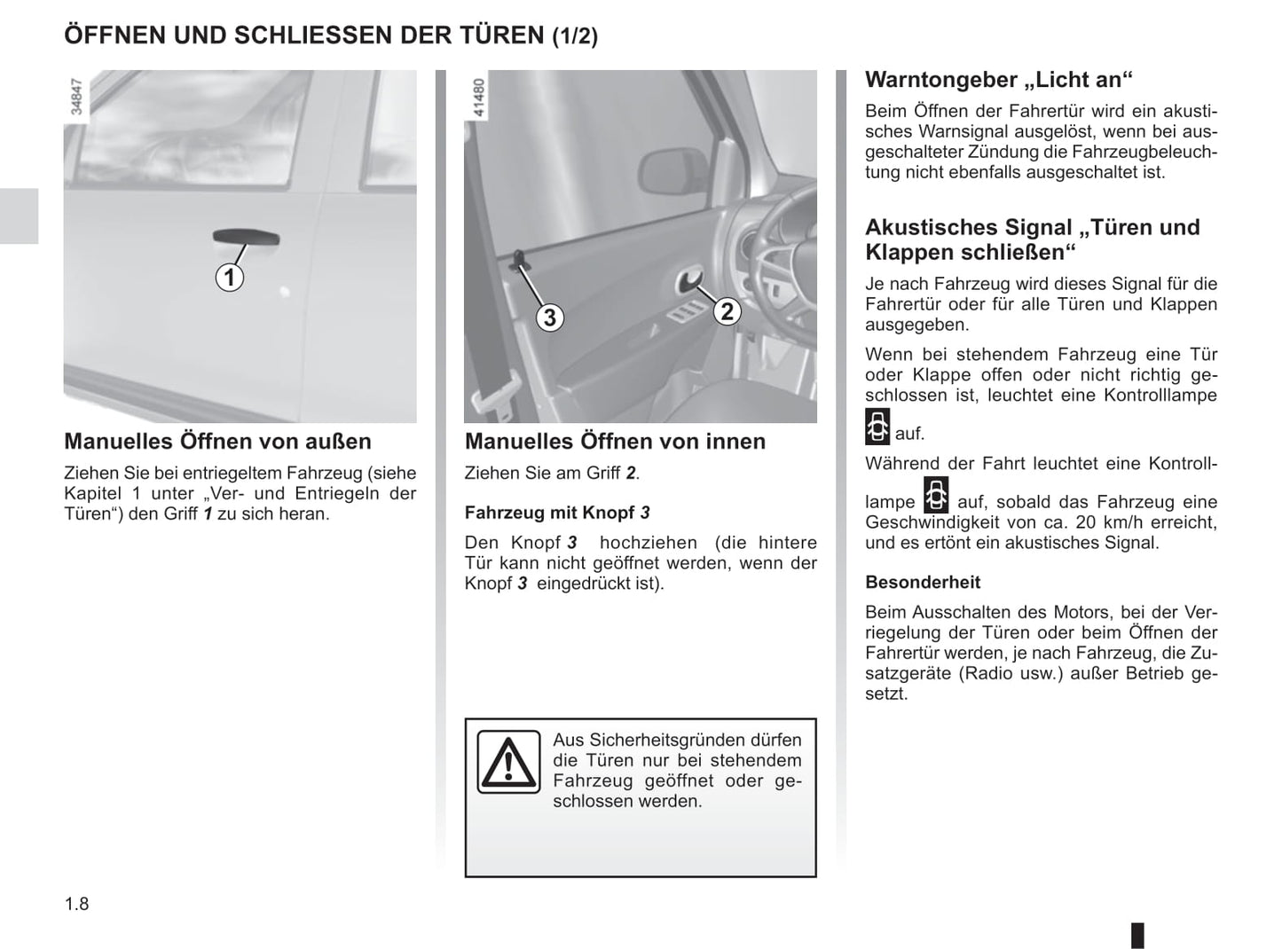 2012-2020 Dacia Lodgy Bedienungsanleitung | Deutsch