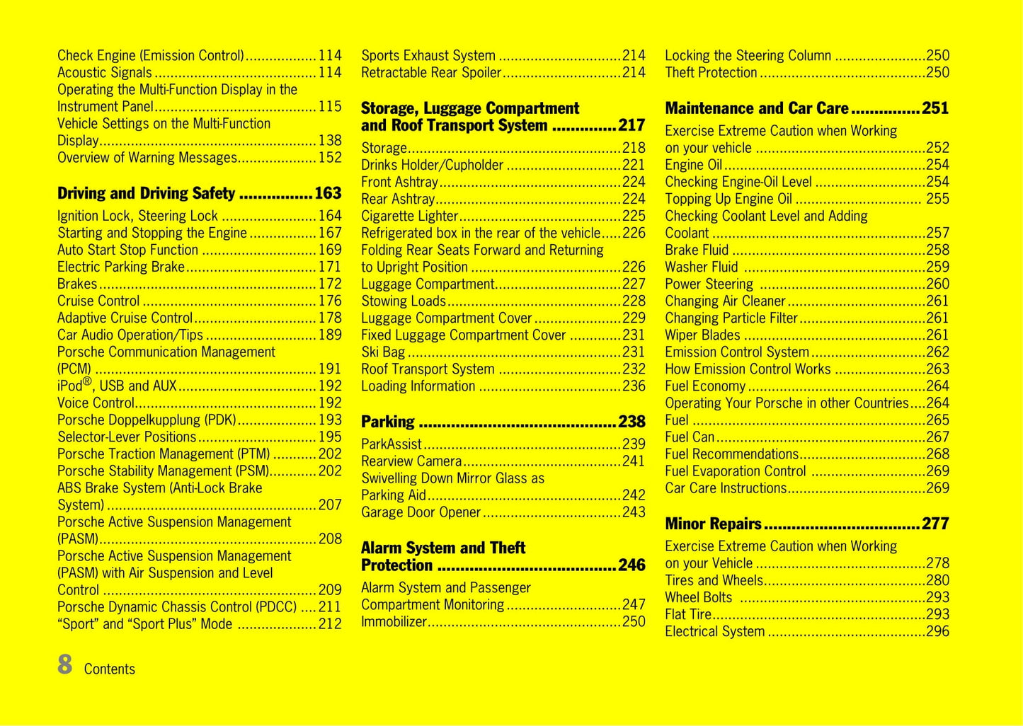2009-2013 Porsche Panamera Owner's Manual | English