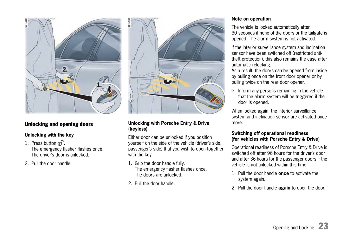 2009-2013 Porsche Panamera Owner's Manual | English