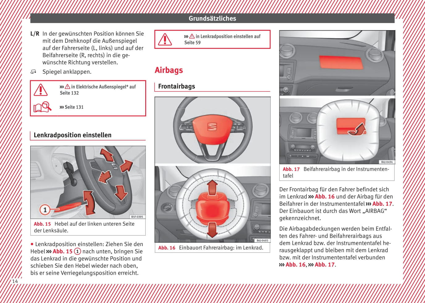 2015-2017 Seat Ibiza Bedienungsanleitung | Deutsch