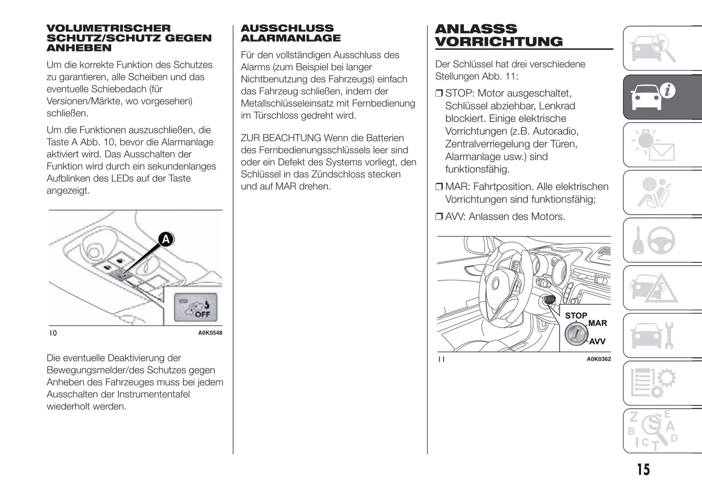2012-2014 Alfa Romeo Giulietta Bedienungsanleitung | Deutsch