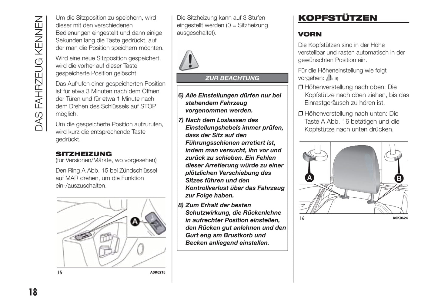 2012-2014 Alfa Romeo Giulietta Bedienungsanleitung | Deutsch