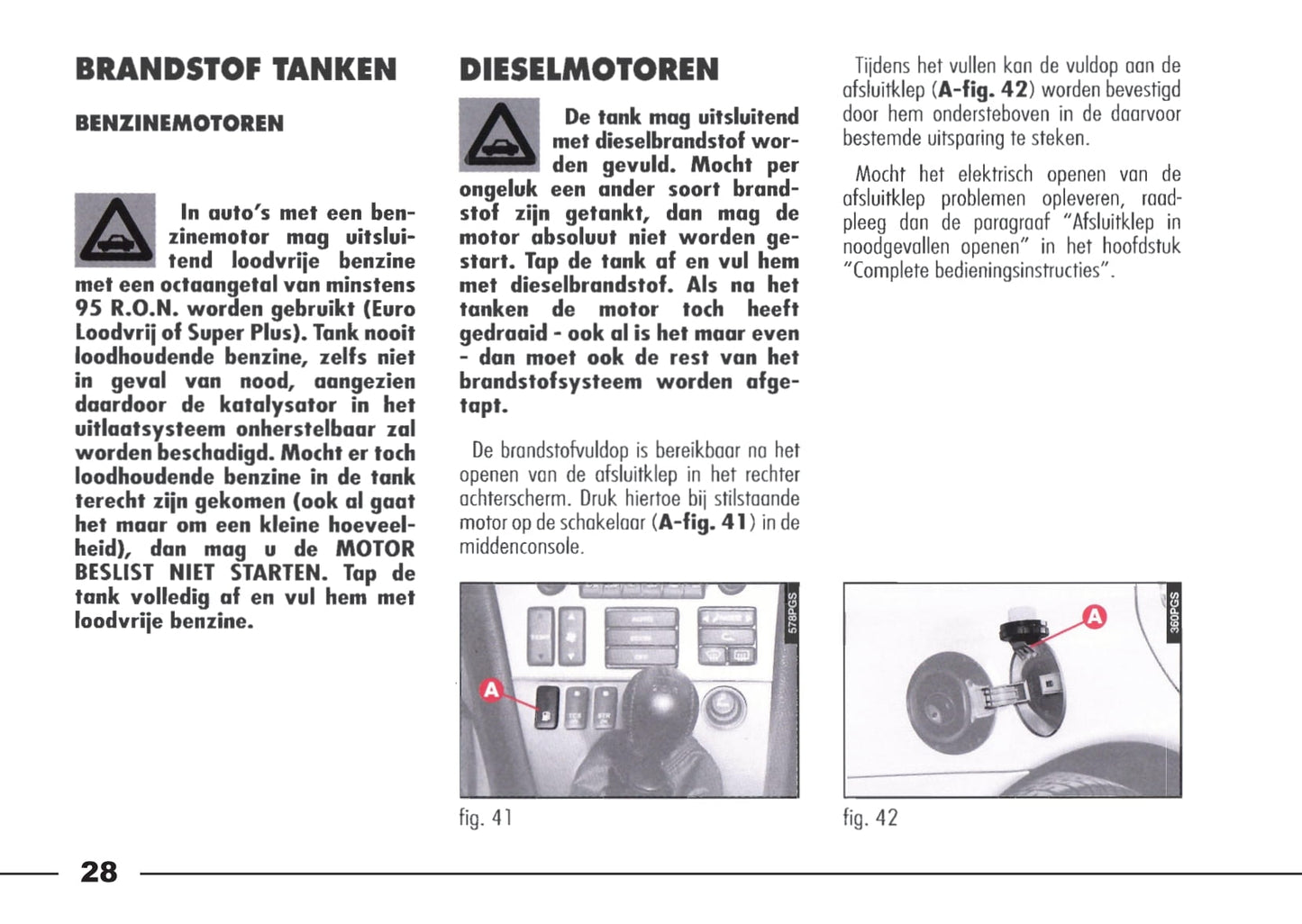 1998-2003 Alfa Romeo 166 Bedienungsanleitung | Niederländisch
