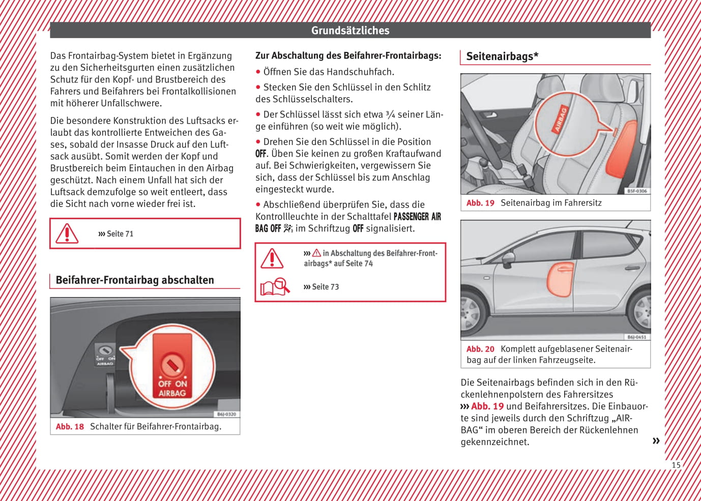 2012-2015 Seat Ibiza Bedienungsanleitung | Deutsch
