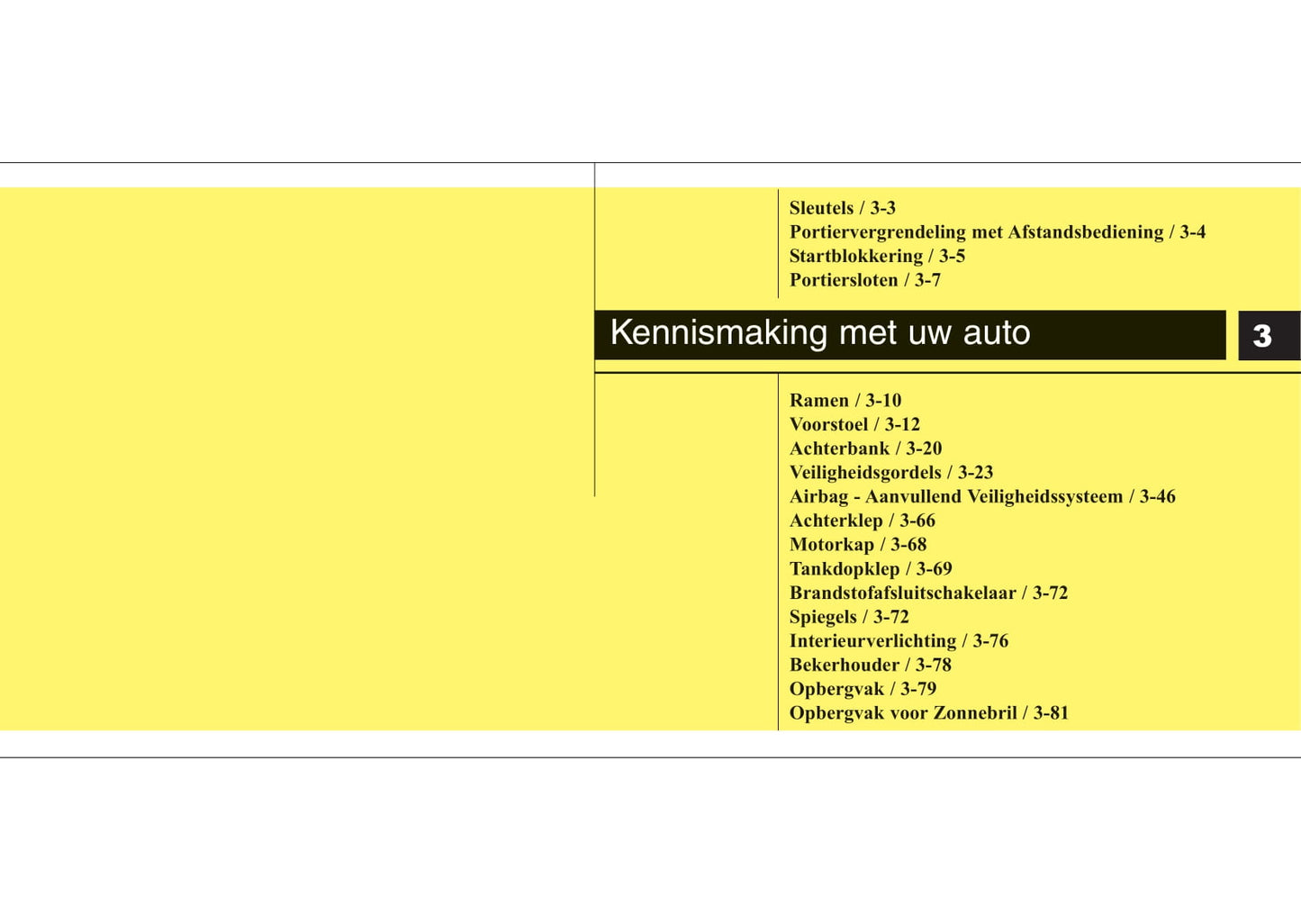 2008-2009 Kia Sorento Bedienungsanleitung | Niederländisch