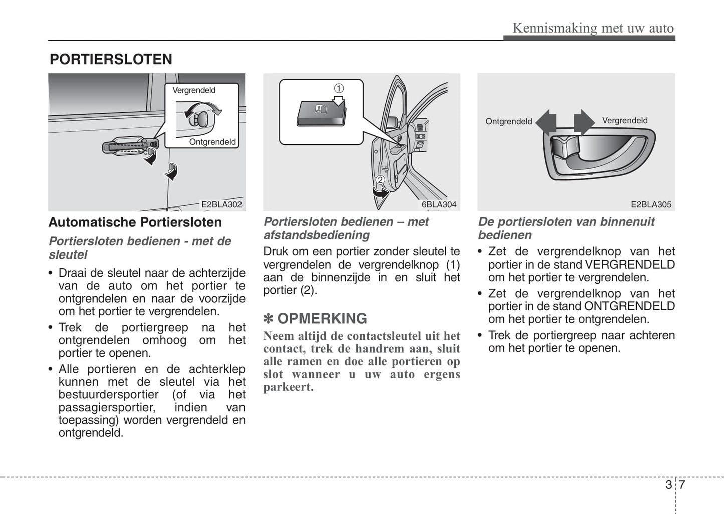 2008-2009 Kia Sorento Bedienungsanleitung | Niederländisch