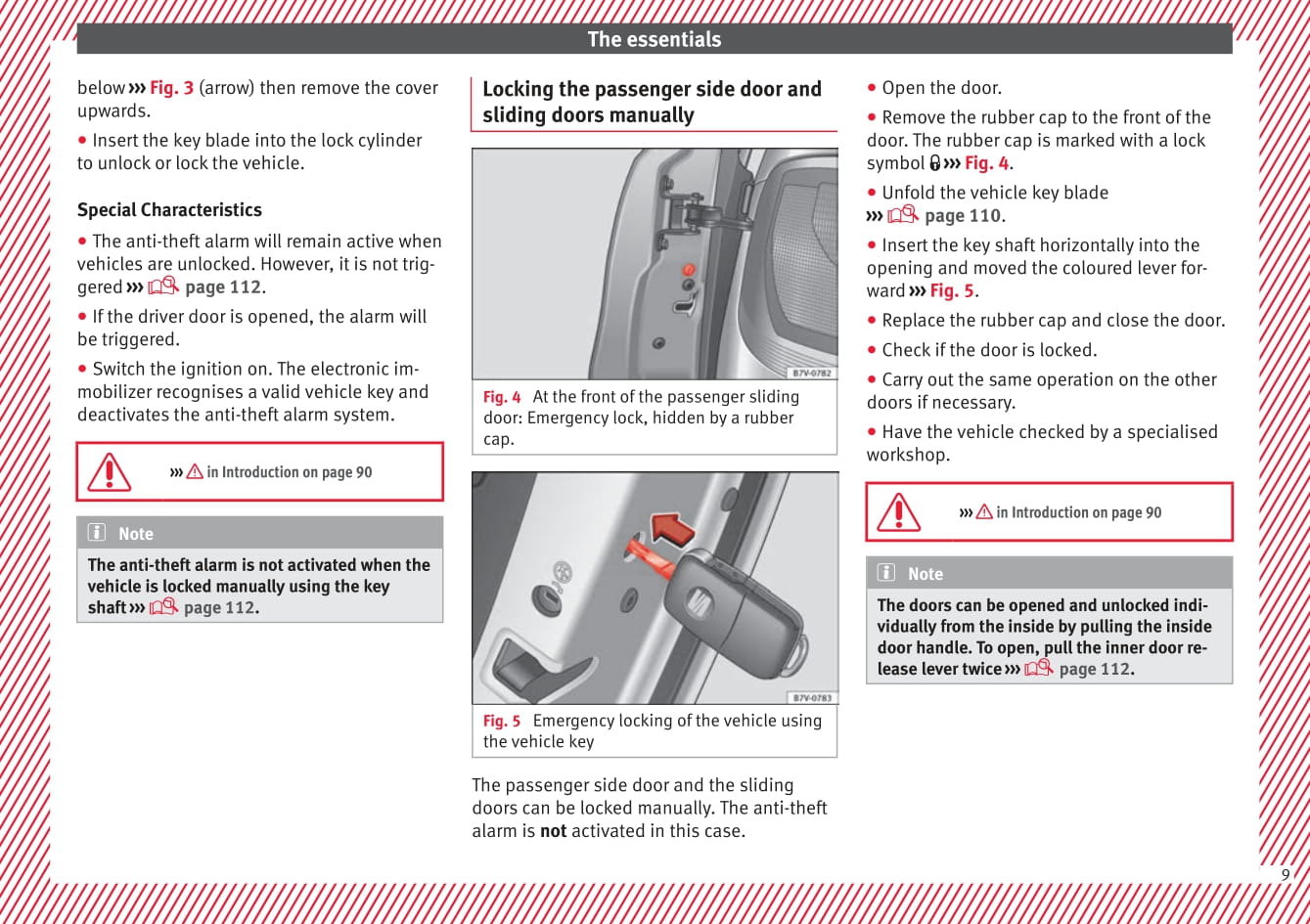 2015-2017 Seat Alhambra Bedienungsanleitung | Englisch