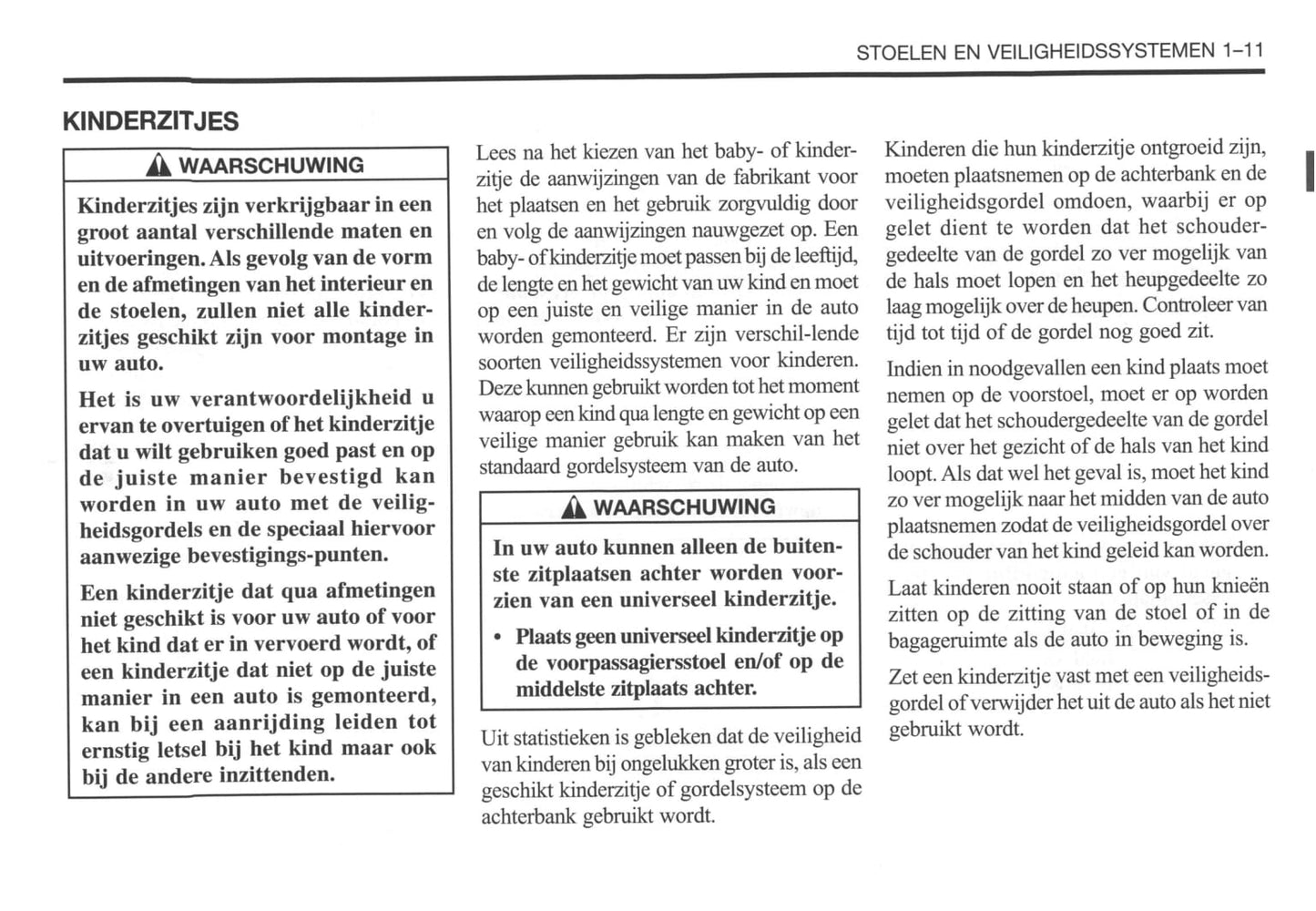 2002-2007 Daewoo Kalos Owner's Manual | Dutch