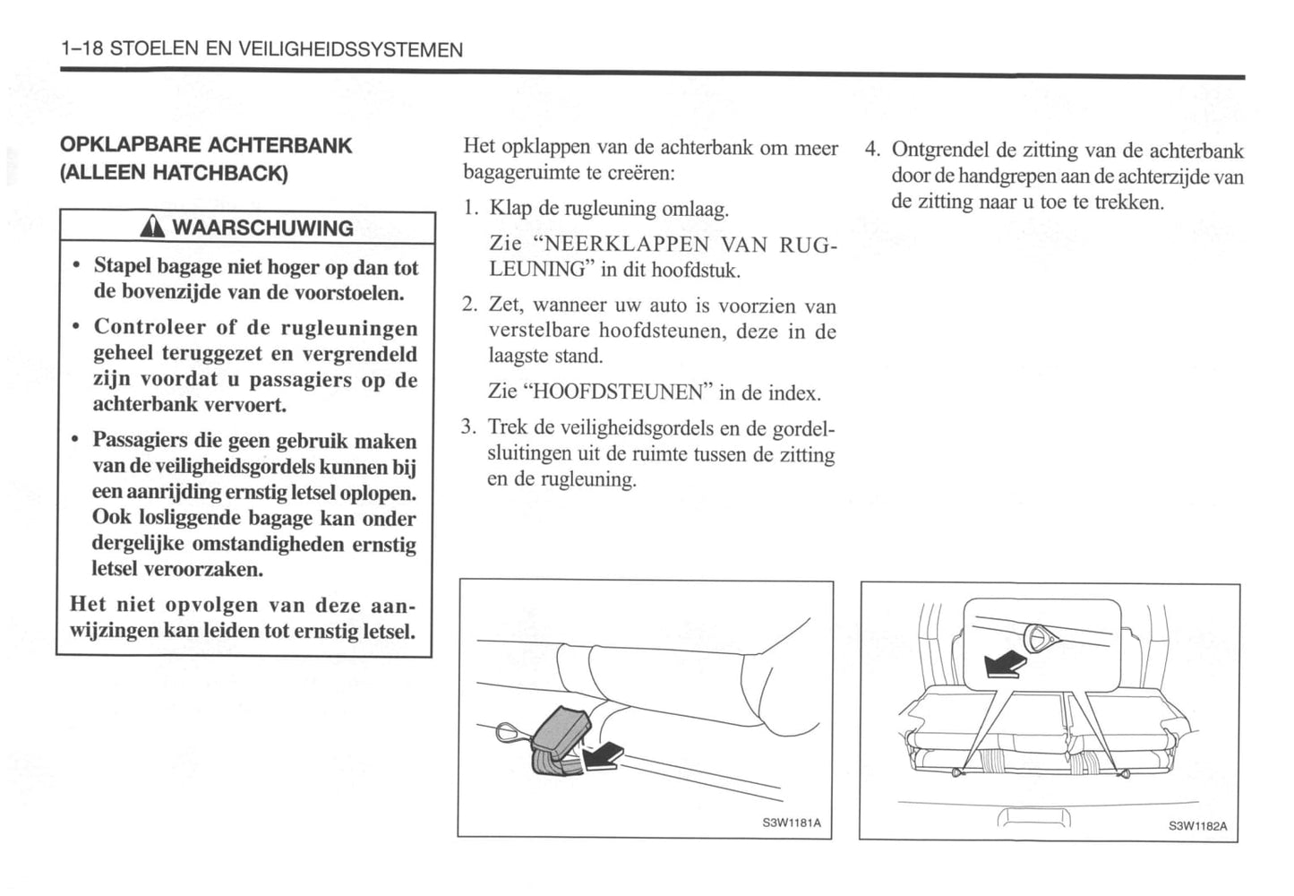 2002-2007 Daewoo Kalos Owner's Manual | Dutch