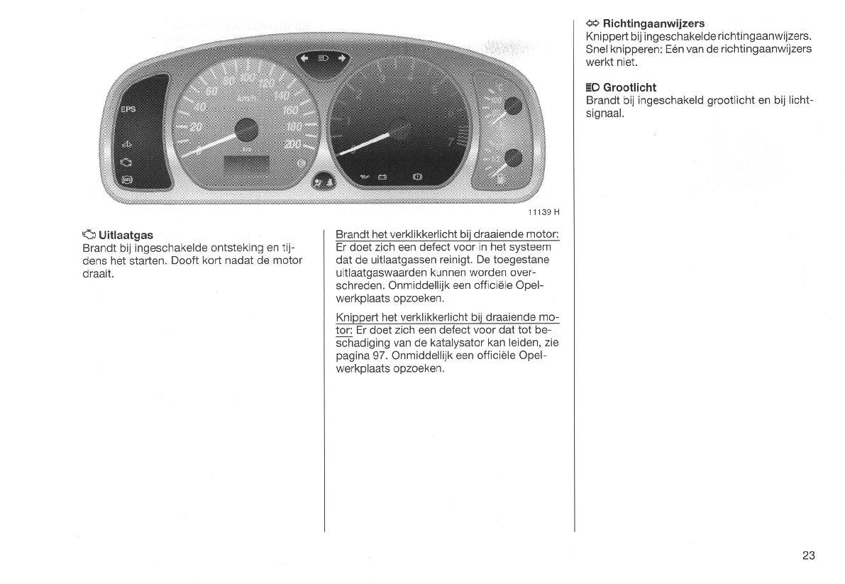 2003-2007 Opel Agila Bedienungsanleitung | Niederländisch
